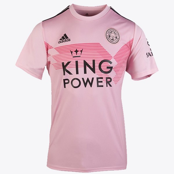 Thailande Maillot Football Leicester Exterieur 2019-20 Rose